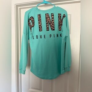 PINK PULLOVER CREW SHIRT